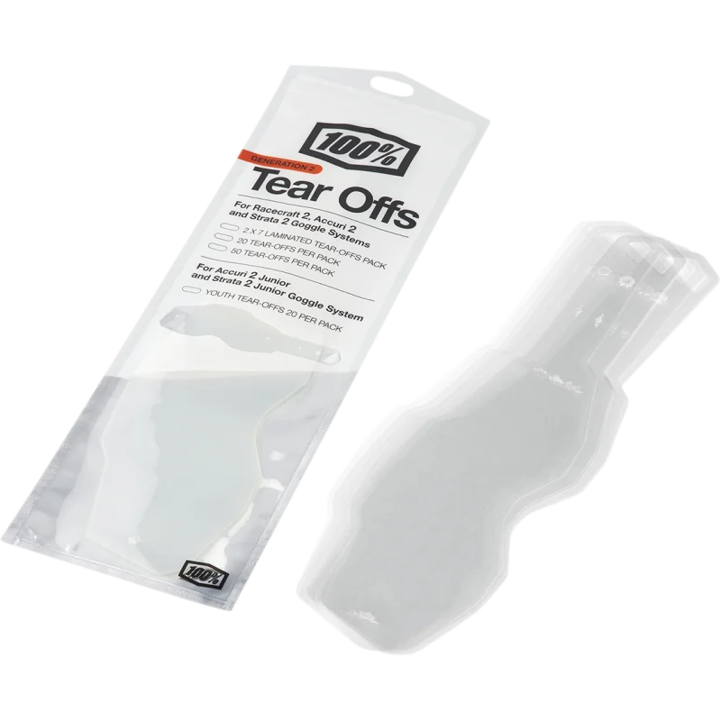 Standard Tear off 100% Youth Strata 2 & Accuri 2 20 pz