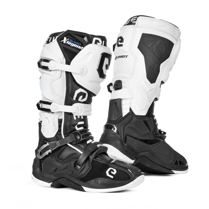 Stivale Cross Enduro Eleveit X Legend Bianco/Nero 