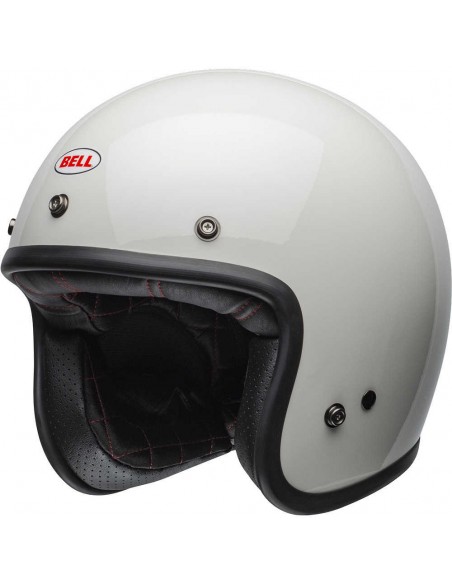 Helmet Bell Custom 500 Solid Vintage white 708023 Bell Street Helmet