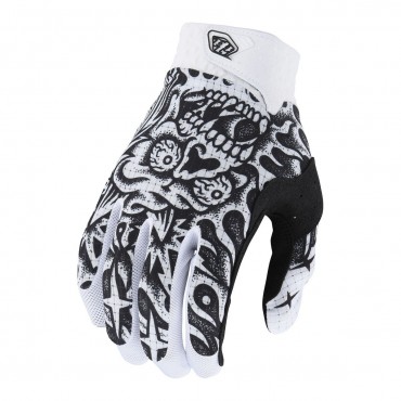 Gloves TLD Troy Lee Design Air Skull Demon White 40455701 Troy lee Designs Gloves