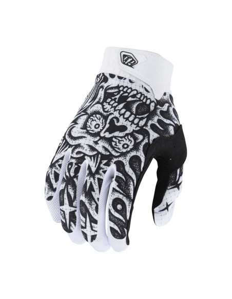 Gloves TLD Troy Lee Design Air Skull Demon White 40455701 Troy lee Designs Gloves