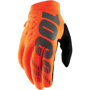 Guanti 100% Bambino Brisker Invernali Arancione Fluo