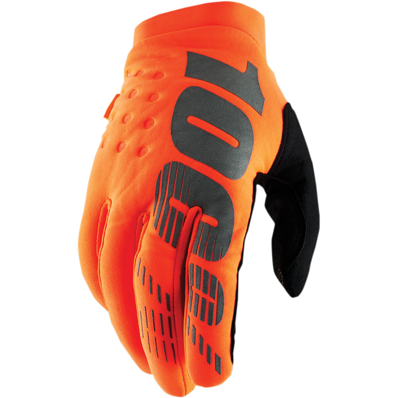 Winter Handschuhe 100% Brisker Fluo Orange Youth