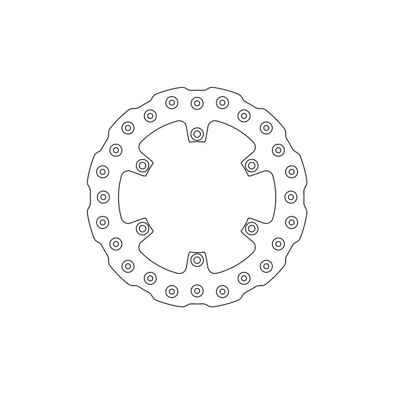 arrière brake disc Ferodo Ktm-Husqvarna-GasGas 220mm