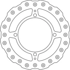 arrière brake disc Ferodo Kawasaki 240mm