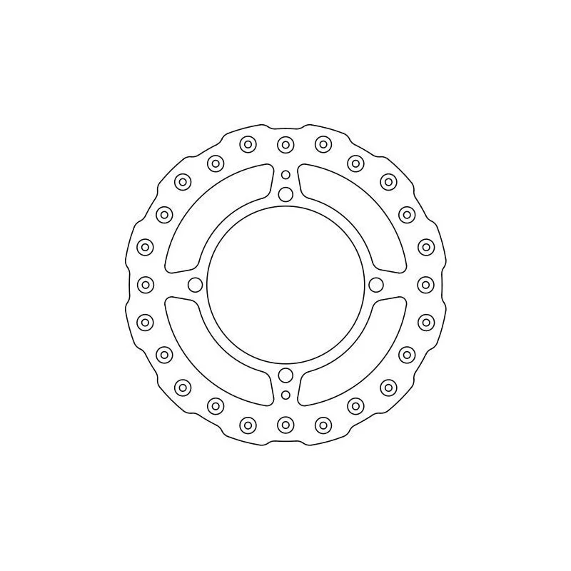 Hinten Bremsscheibe Ferodo Kawasaki 240mm
