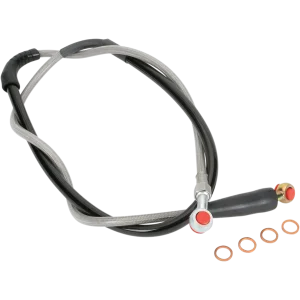 Front Stainless Steel Braided Brake Line Honda CRF 250/450 04-07 CR 125-250-500 95-07