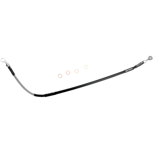Hinten Stahlflex-Bremsleitung Edelstahl Honda CR 125/250 92-07 CRF 250 04-07