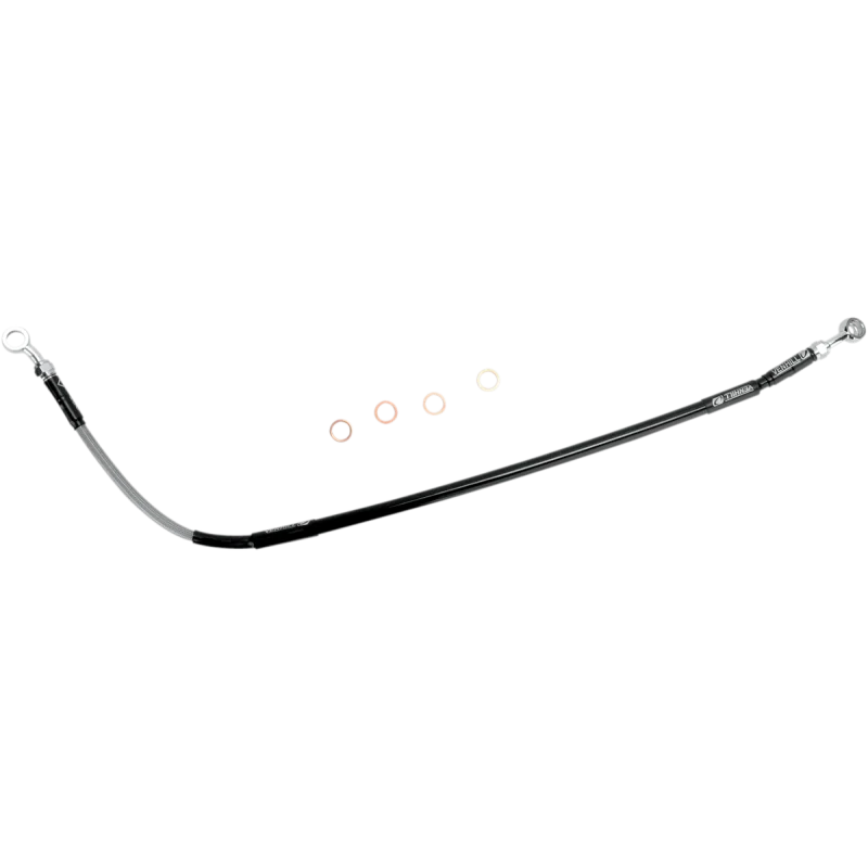 Rear Stainless Steel Braided Brake Line Honda CR 125/250 92-07 CRF 250 04-07
