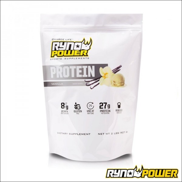 PROTEIN Premium Whey Vanilla Powder | 20 Servings RP-1011 Ryno Power Integrazione
