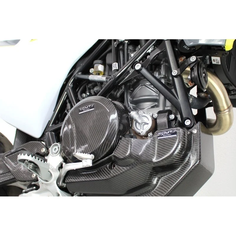 Carbon skidplate CMT-Husqvarna 701 2016- KTM 690 2008- GasGas 700 2023-