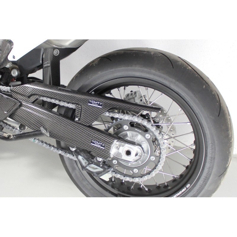 Protezioni forcellone in carbonio CMT-Husqvarna 701 2016- KTM 690 2008- GasGas 700 2023-