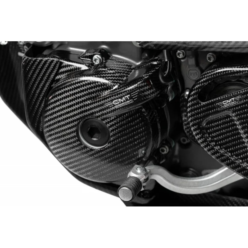 Protezione carter accensione in carbonio CMT-Husqvarna 701 2016- KTM 690 2008- GasGas 700 2023-