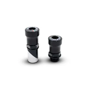 Sturzpad-Kit für Vorderachse Husqvarna 701-Vitpilen KTM 690 SMC su fürmoto Schwarz (25mm achse)