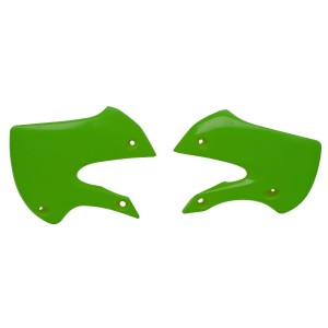 Radiator covers Rtech Kawasaki Green