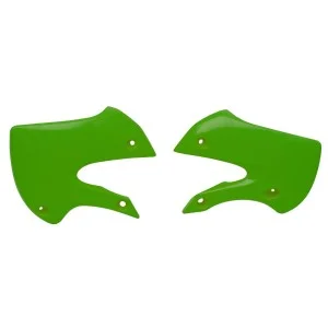 Radiator covers Rtech Kawasaki Green