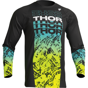 Maglia Bambino Thor Sector Atlas Black Teal 2023