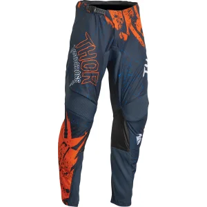 Pantalon Cross Youth Thor Sector Gnar Midnight Orange