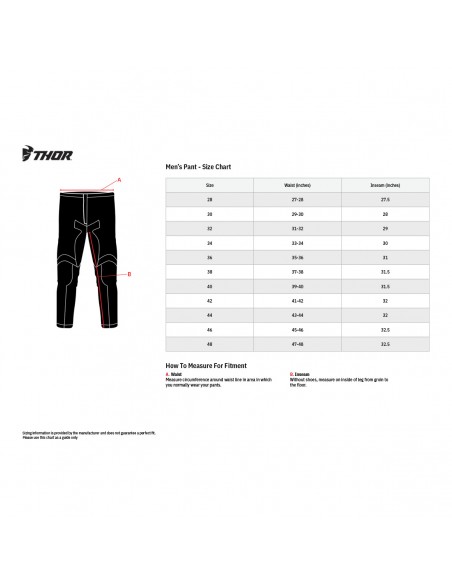 Pantalone Thor Sector Minimal Rosso 2901930 rosso