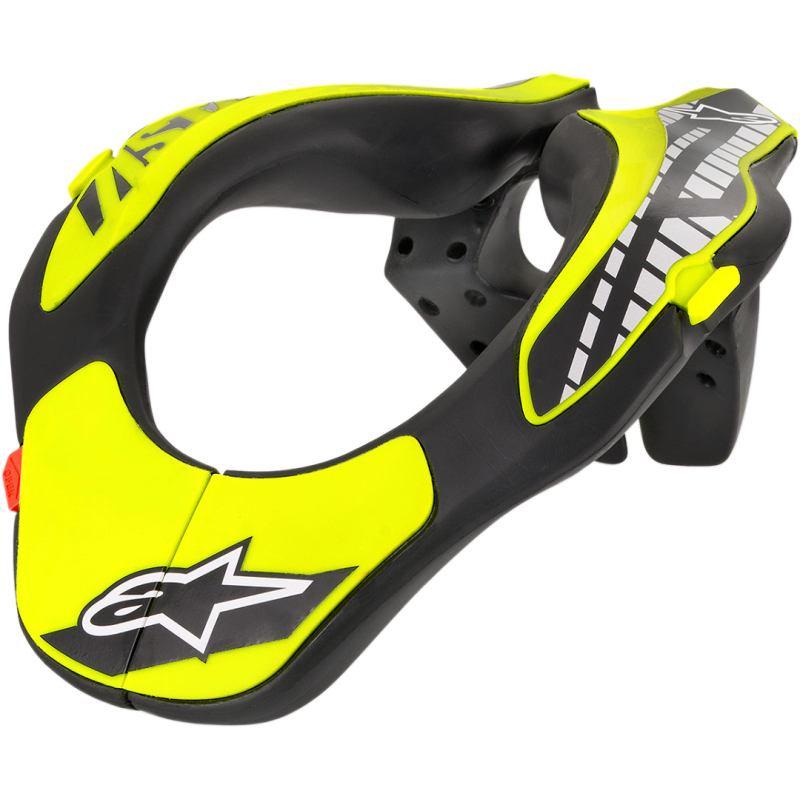 Neck Brace Alpinestars Youth Fluo yellow