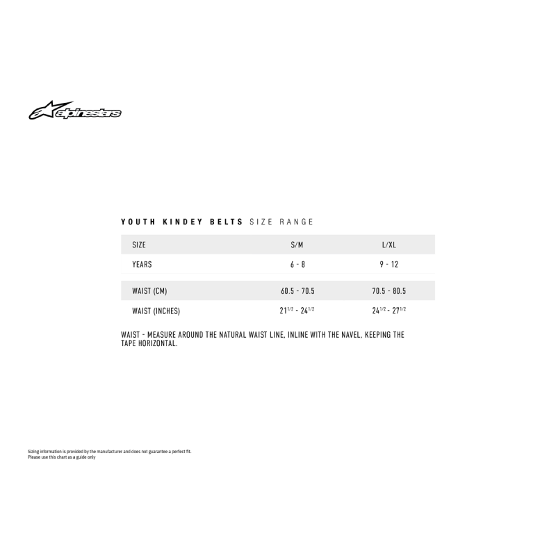 Ceinture enfant A Sequence Alpinestars