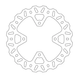 Rear brake disc MotoMaster-TM 125-250-300-450