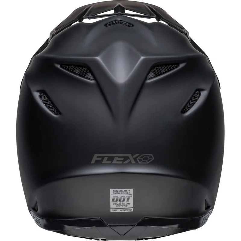 Casque Bell MOTO9S Flex Solid Casque Cross-Matte noir