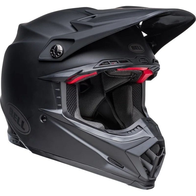 Casco Bell MOTO-9S Flex Solid Helmet-Matte Black