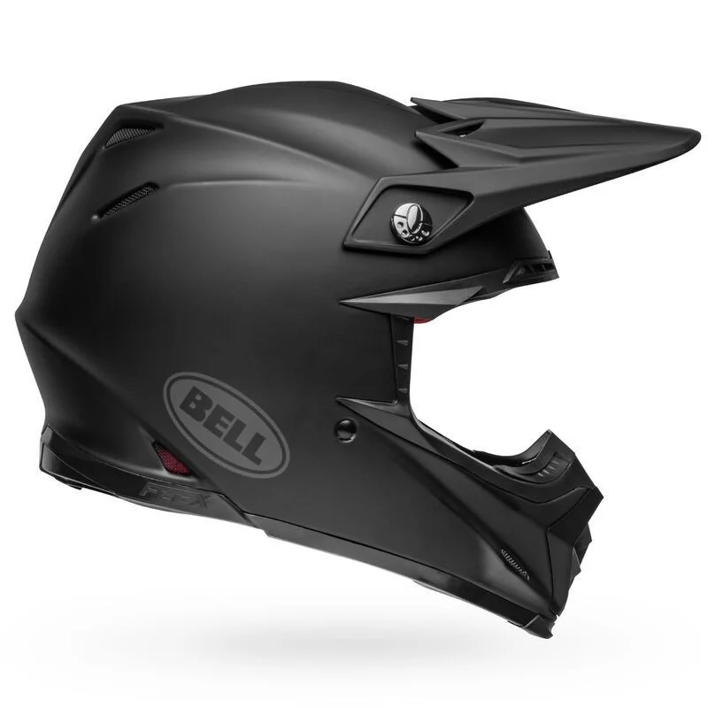 Casco Bell MOTO-9S Flex Solid Helmet-Matte Black