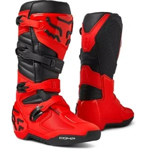 Motocross Stiefel Fox Comp Fluo rot