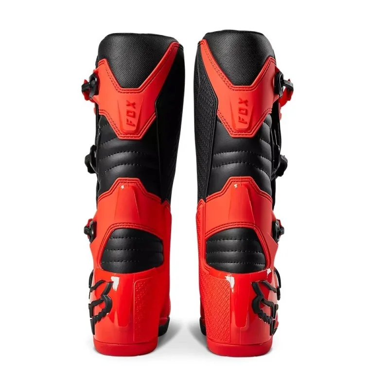 Bottes Cross Fox Comp Fluo rouge