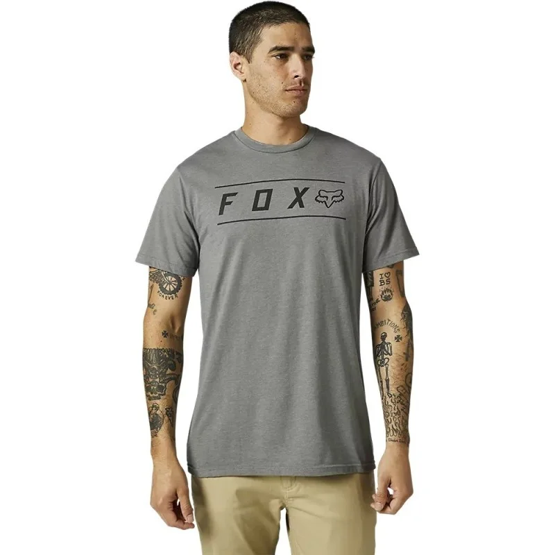 T-Shirt FOX Pinnacle Preminum Tee Grigia