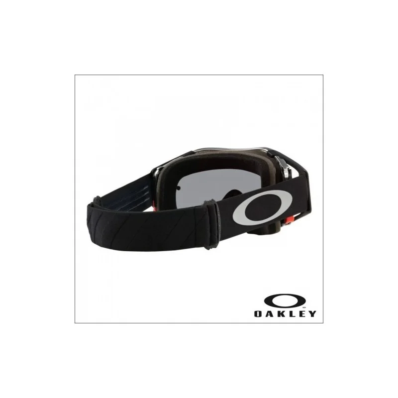 Masque Airbrake MX Tuff noirs noir with Dark Drey Lens