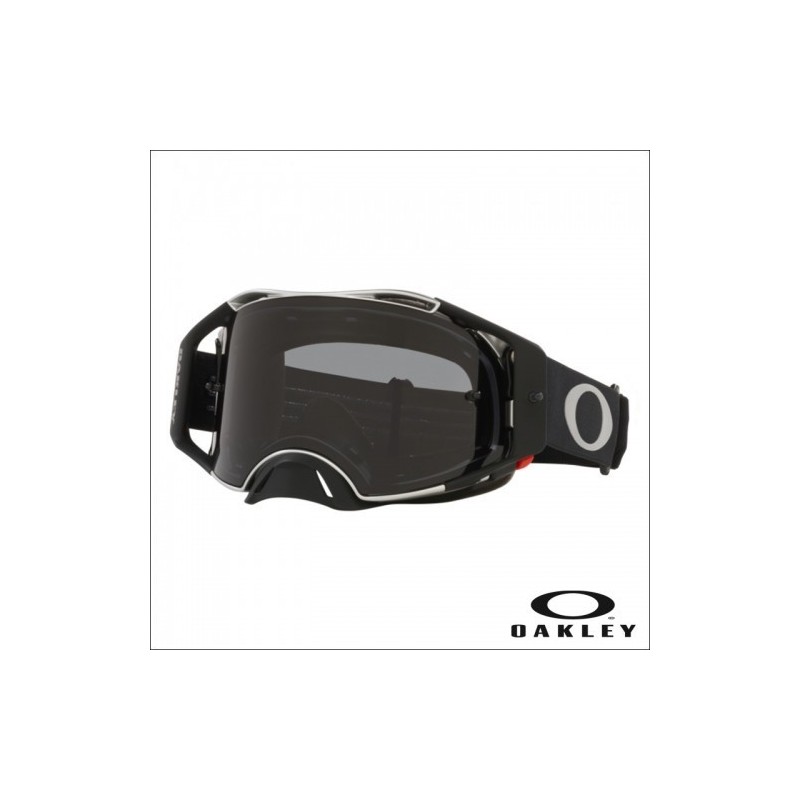 Goggle Airbrake MX Tuff blacks black with Dark Drey Lens