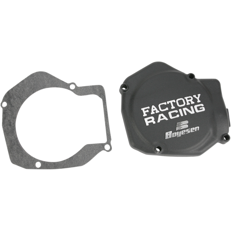 Factory Ignition Cover Boyesen "black" | Honda CR 125 88-07