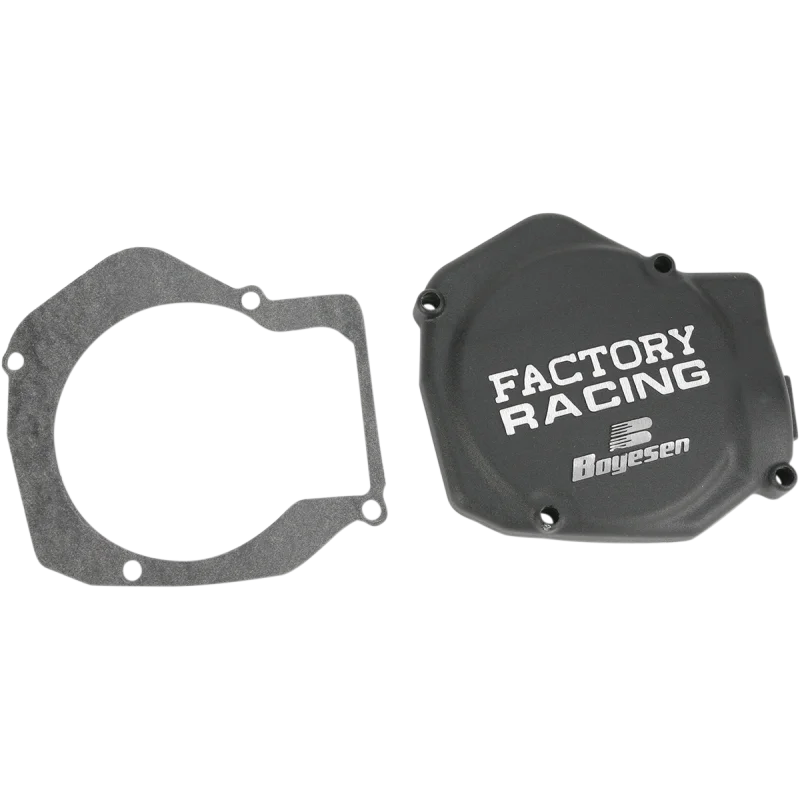 Factory Ignition Cover Boyesen "black" | Honda CR 125 88-07