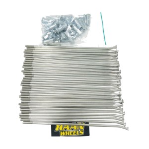 Avant spokes kit motard 17" for OEM hub-Kawasaki KX-KXF 2006-