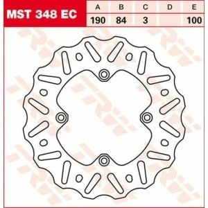 Rear brake disc TRW-Yamaha YZ 85 YZ 65