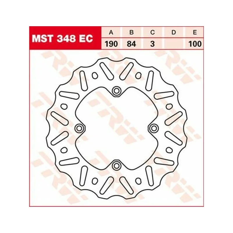 Disco freno posteriore TRW-Yamaha YZ 85 YZ 65