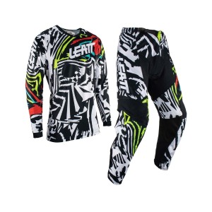 Completo Bambino Leatt 3.5 Zebra