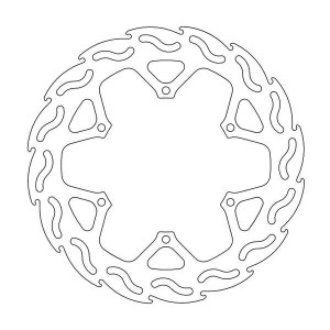 Disque de freinarrière MotoMaster 240mm-TM 125-250-300-450