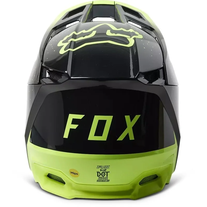Helmet FOX V2 Vizen Fluo yellow