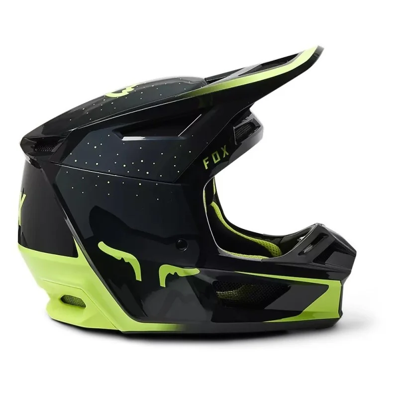 Casco FOX V2 Vizen Giallo Fluo