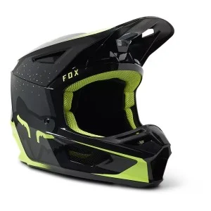 Casque Cross FOX V2 Vizen Fluo jaune