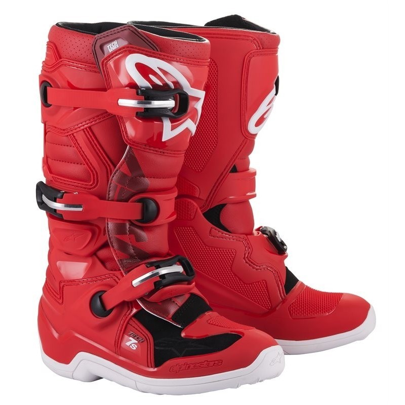 Motocross Stiefel Tech 7s rot