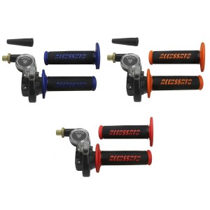 Universal 2-stroke single-cable throttle control for off-road motorcycles and scooters