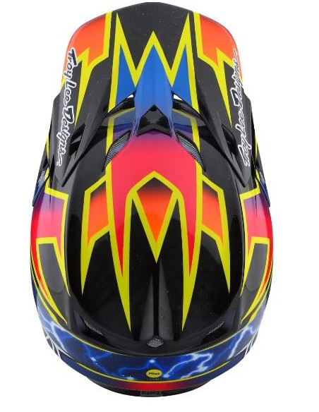Helmet Troy Lee Designs SE5 Carbon LIGHTNING MIPS 17232500 Troy lee Designs Motocross Helmets