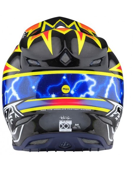 Helmet Troy Lee Designs SE5 Carbon LIGHTNING MIPS 17232500 Troy lee Designs Motocross Helmets