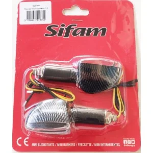 Freccette C.E Triangolare Lungo Look Carbonio Lampadina: OL7570 12v 5w