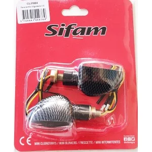 Freccette C.E Triangolare Corto Look Carbonio Lampadina: OL7570 12v5w L68mm